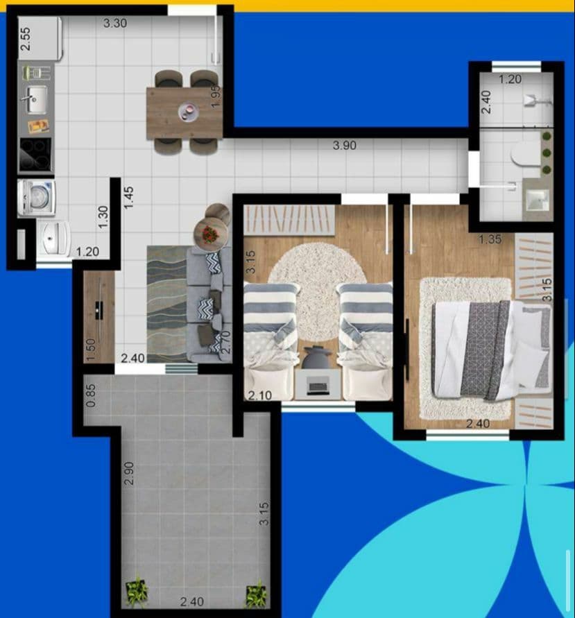 Apartamento Padrão - Vila Aeroporto Sorocaba