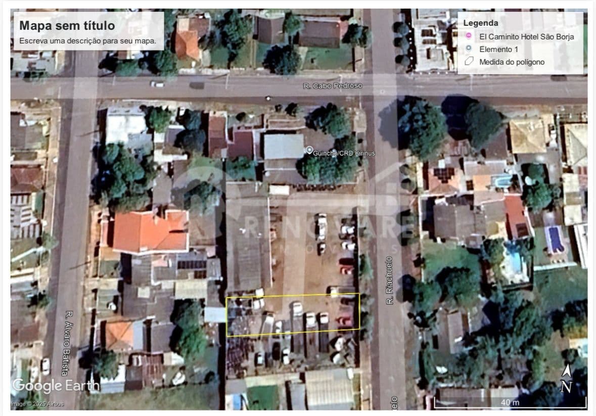 Terreno em Centro, São Borja/RS