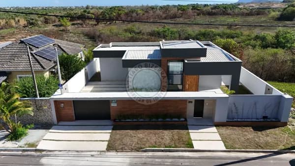 Casa Moderna no Portal dos Cajueiros - Itaipuaçu, Maricá/RJ