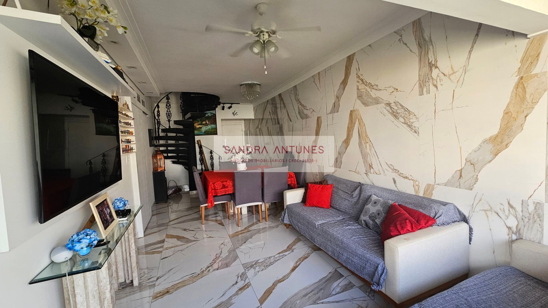 Apartamento Cobertura Duplex em Boqueirão, Santos/SP