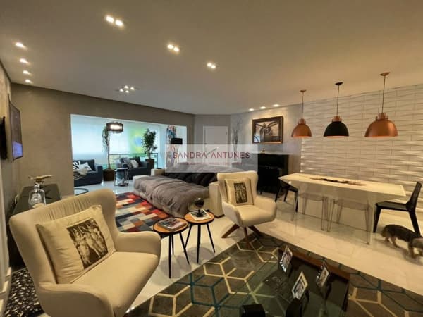 Apartamento à venda Alto Padrão, por R$ 2.200.000,00 - Gonzaga - Santos/SP