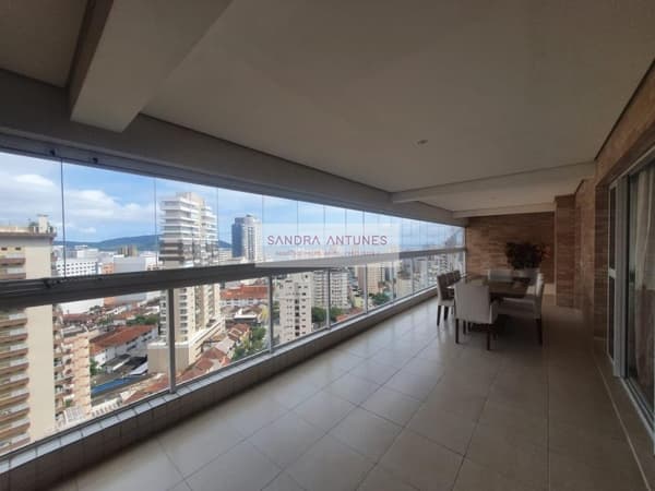 Apartamento em Gonzaga -LOCAÇÂO- 03 Dormitórios com 02 Suítes- Santos/SP