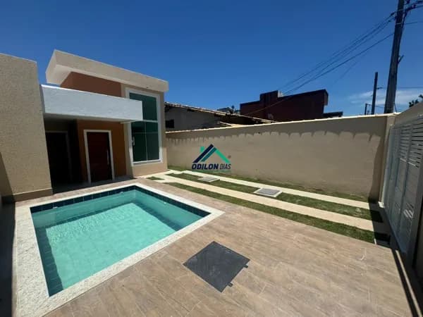 Linda Casa Linear Nova e Independente em Rio das Ostras/RJ
