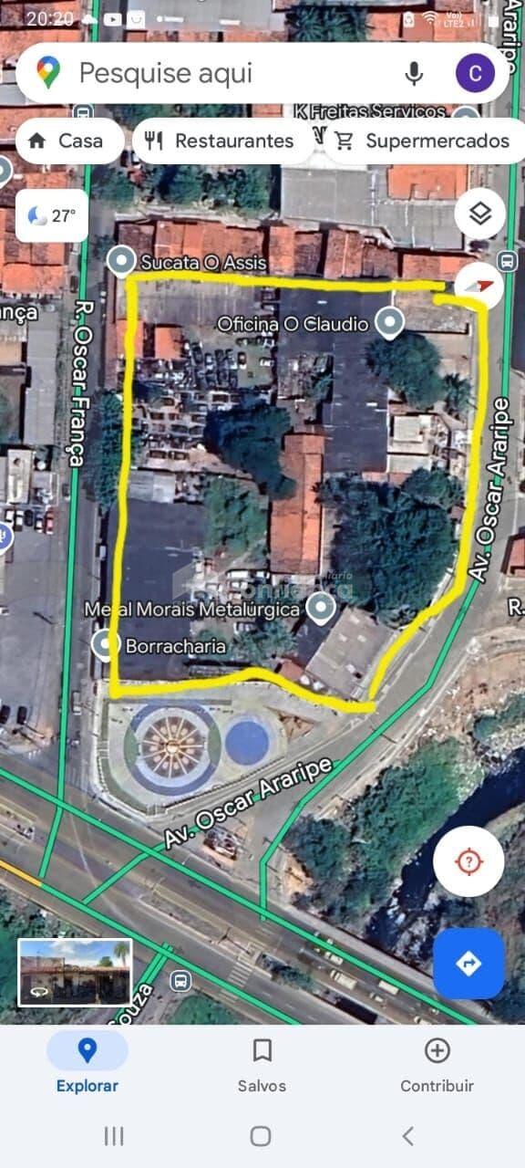 Terreno à Venda no Bom Jardim em Fortaleza/CE