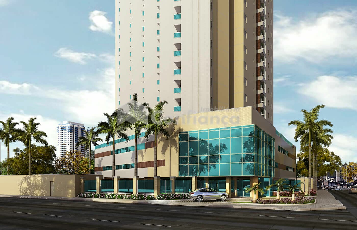Apartamento Padrão na Praia de Iracema - Fortaleza