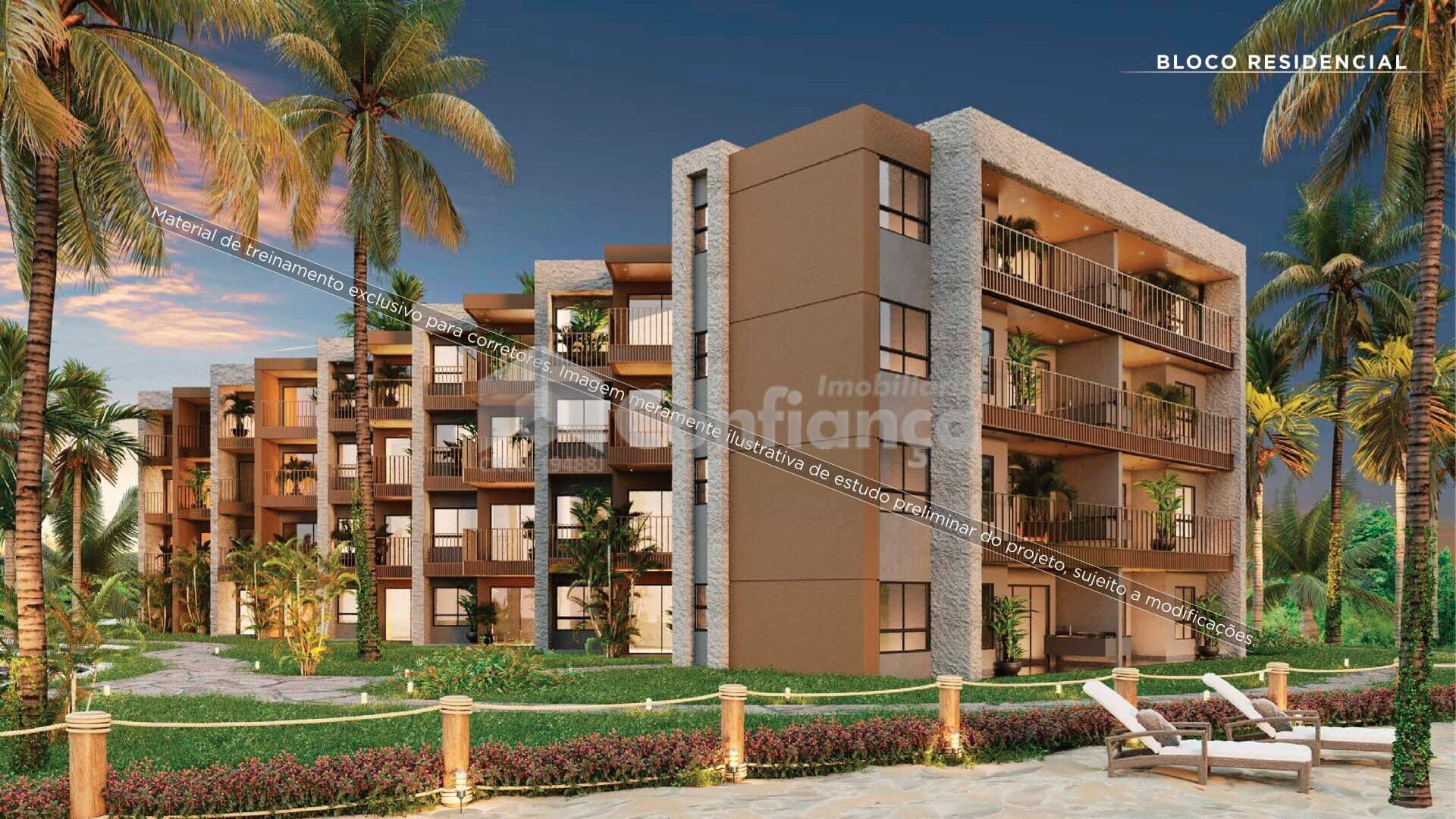 Apartamento Studio à Venda na Praia do Cumbuco em Caucaia/CE