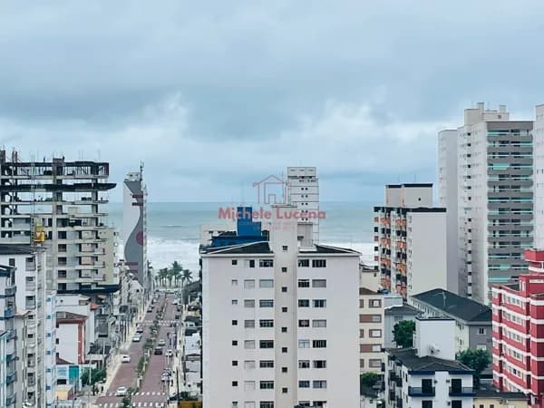 2 dormitórios frente rua com vista para o MAR!