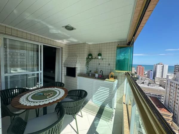 2 Dormitórios c/ vista para o mar!