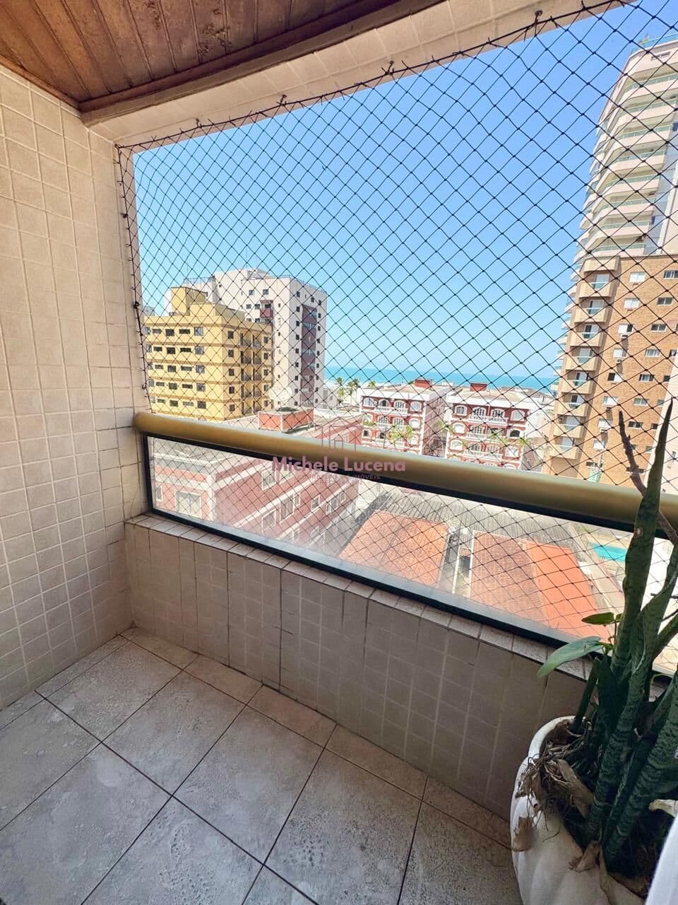 1 dormitório com vista para o Mar!