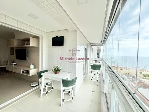 2 suítes 2 vagas privativa - Vista para o mar!