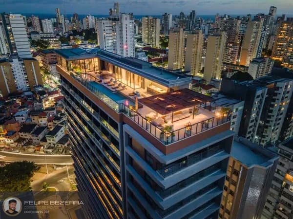 Studio com varanda à venda no Corredor da Vitória