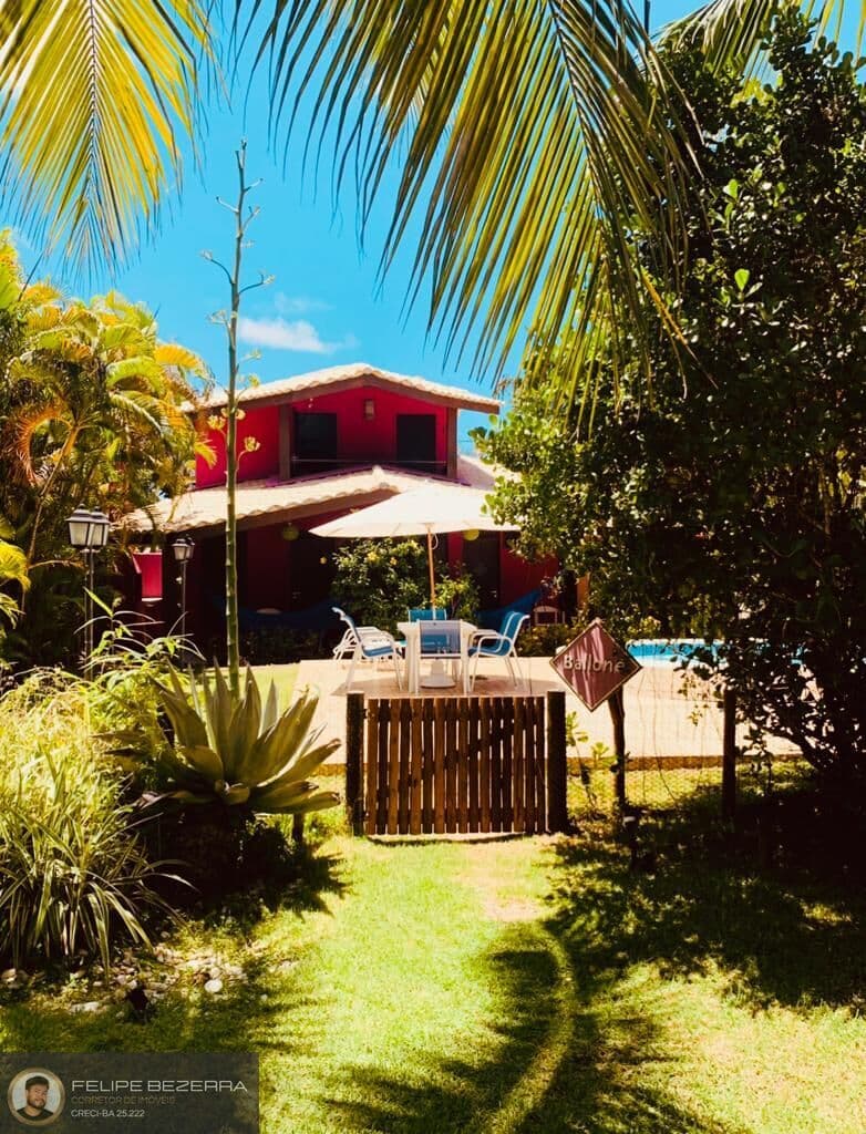 Casa Duplex de Luxo com 4 suites no Condominio Porto das Baleias em Praia do Forte