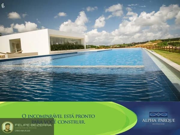 Lotes a partir de 360m2 em Alpha Parque Reconcavo - Santo Antonio de Jesus -BA