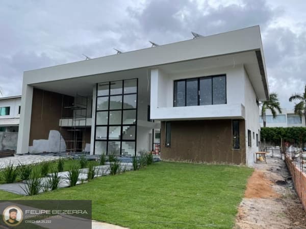 Casa com 4 suítes à venda, 624 m² por R$ 5.000.000 - Busca Vida - Camaçari/BA