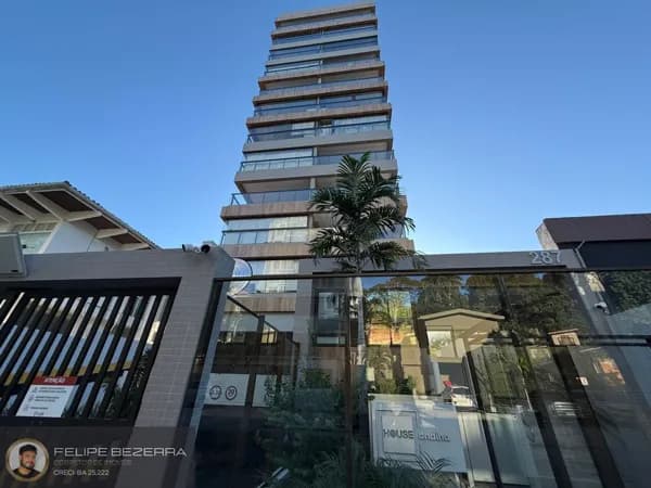 Belissimo apartamento quarto e sala nascente e mobiliado, na Ondina.