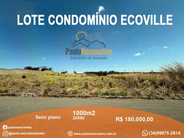 Lote no Condomínio Fechado Ecoville
