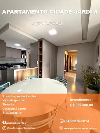 Apartamento Bairro Cidade Jardim