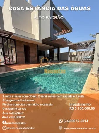 Casa no Condomínio Estância das Águas