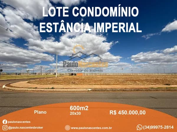 Lote no Condomínio Estância Imperial
