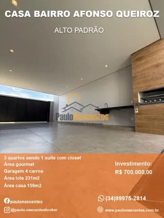 Casa Bairro Afonso Queiroz