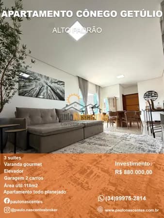 Apartamento Bairro Cônego Getúlio