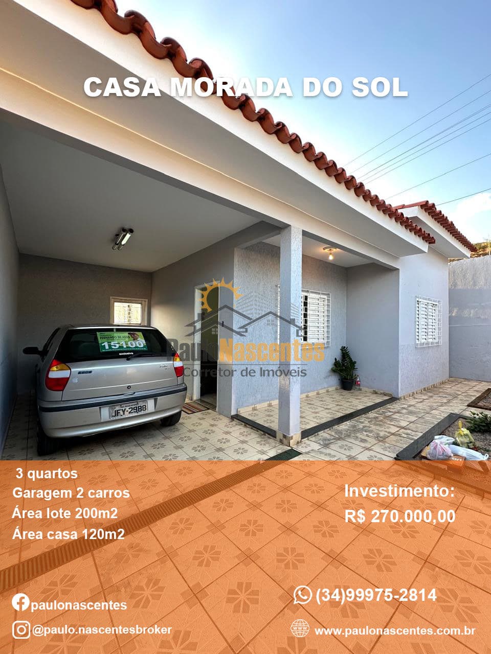 Casa Bairro Morada do Sol