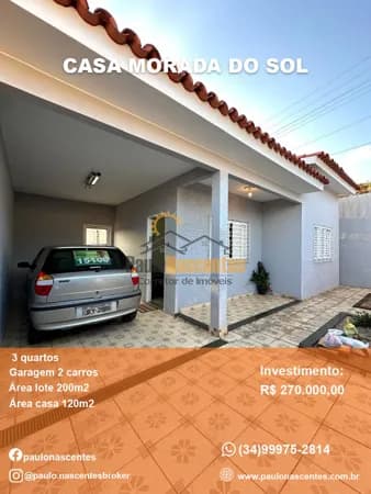 Casa Bairro Morada do Sol