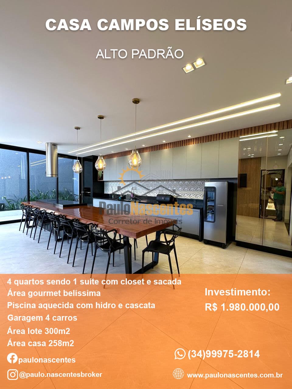 Casa Bairro Campos Elíseos
