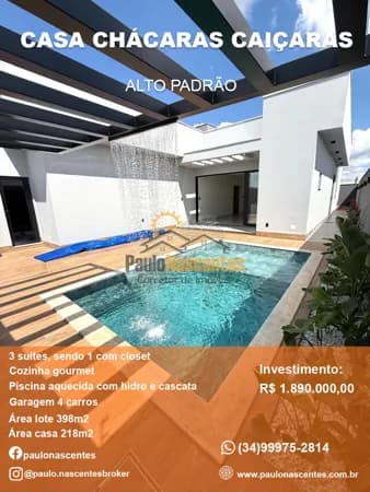Casa Bairro Chácaras Caiçaras