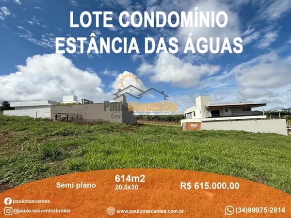 Lote no Condomínio Estância das Águas