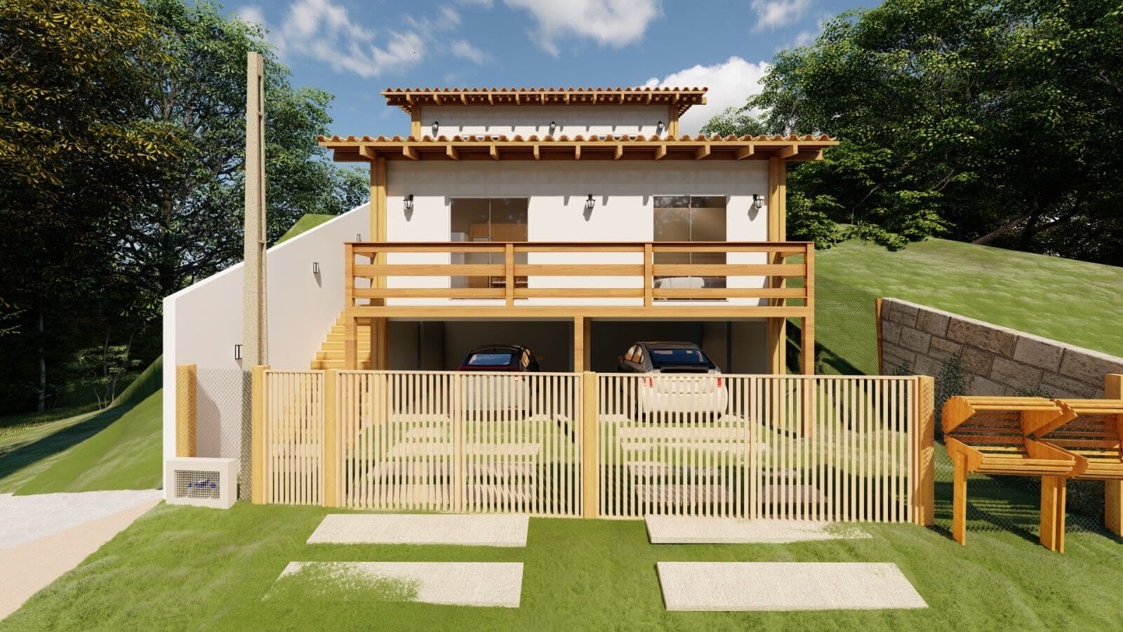 Residencial á venda no Vale do Rosa