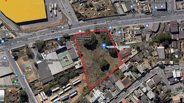 Terreno à venda no bairro Papine (Justinópolis) em Ribeirão das Neves/MG