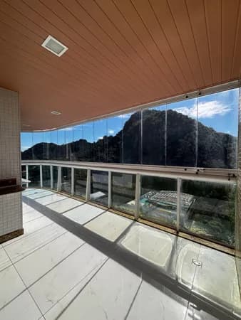 Apartamento frente, andar alto, 4 quartos, 2 suítes, 3 vagas, lazer completo - Praia da Costa