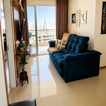 Apartamento na Praia de Itaparica, 62m², 2 quartos, 1 suíte, 1 vaga de garagem