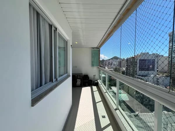 Apartamento com 80m², 2 quartos, 1 suíte, 2 vagas, lazer completo - Praia da Costa