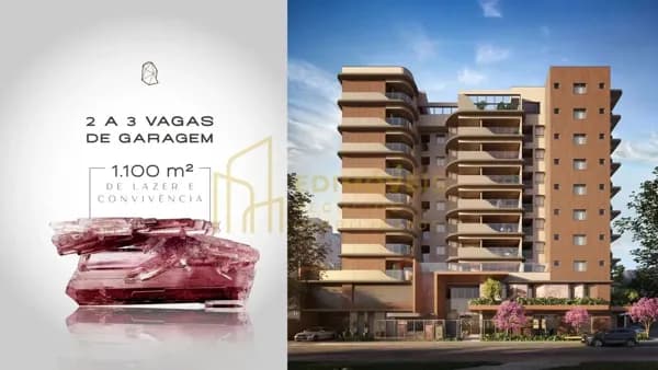 Quartzo By Mivita - Apartamento Alto Padrão até 3 suítes, 95 a 177m², 3 vagas, lazer de clube
