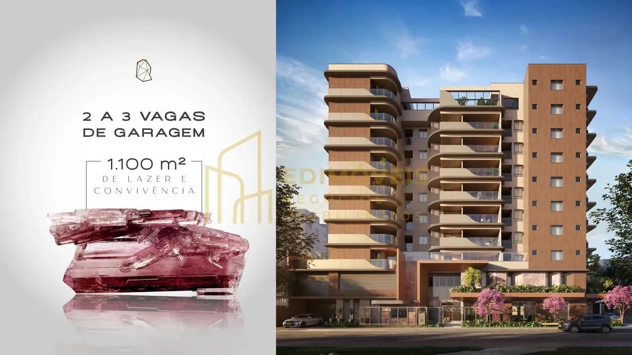 Quartzo By Mivita - Apartamento Alto Padrão até 3 suítes, 95 a 177m², 3 vagas, lazer de clube