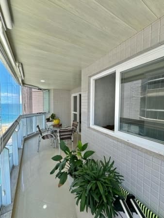 Ed. Mar Mediterrâneo. Oportunidade frente mar. Apto 180m², 4 quartos, 3 suítes, 3 vagas