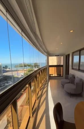 Ed. Parador, vista mar, 147m², 3 quartos, 2 suítes, 3 vagas, lazer de clube - Praia de Itaparica