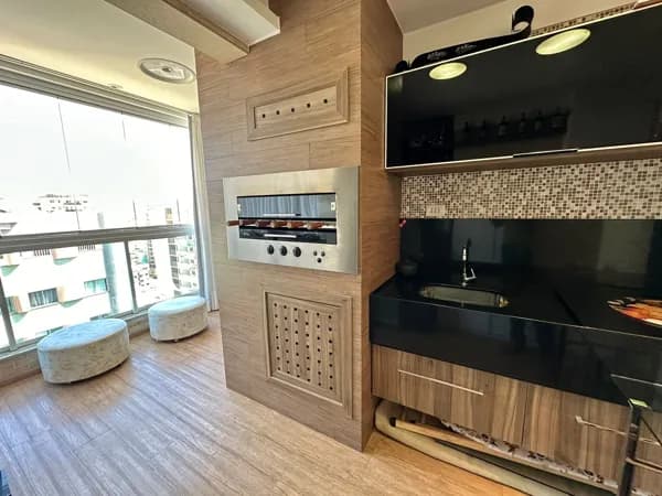 Ed. Ilha de Corais - Apto andar alto, 160m², 4 quartos, 2 suítes, 2 vagas, lazer completo