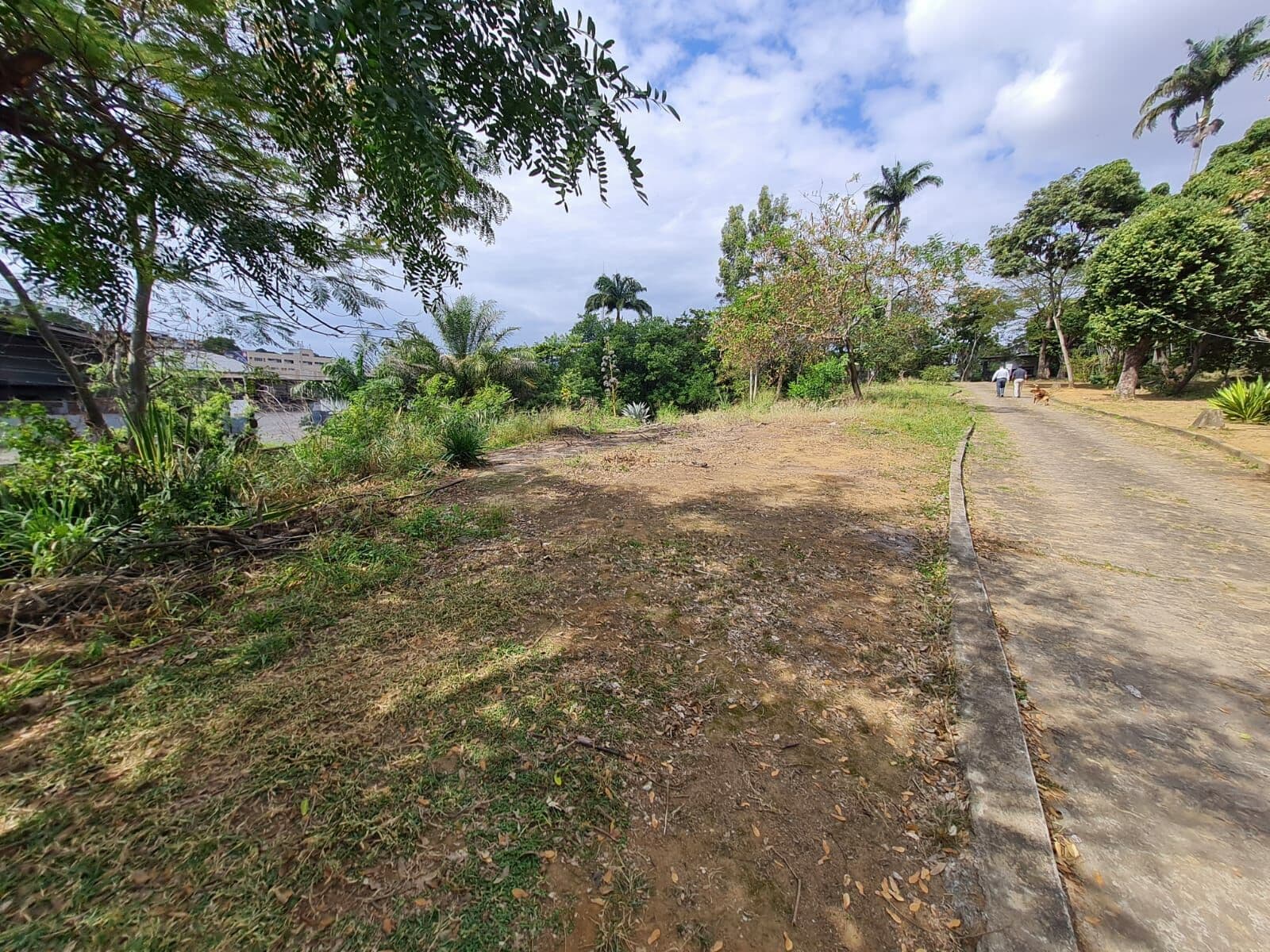 Terreno em Cobilândia, 14.200m², todo murado, topografia do terreno elevado - aclive (acima do nível da rua), não há problema de alagamento, todo murado.