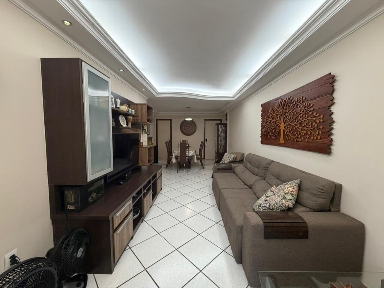 Apartamento vista mar, 159m², 3 quartos, 1 suíte, 2 vagas de garagem e lazer completo