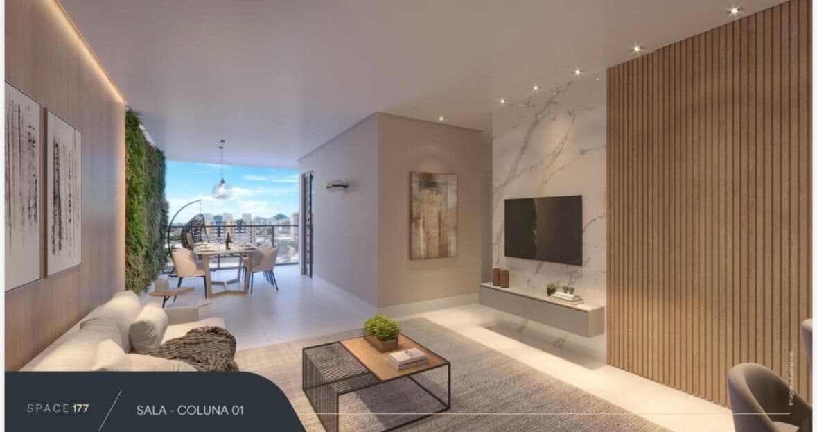 Apartamento 104m², 3 quartos, 2 suítes, 2 vagas, lazer completo