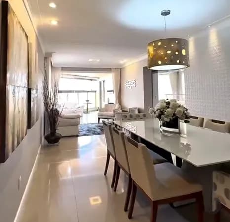 Apartamento 140m², 3 suítes, 2 vagas, lazer completo.