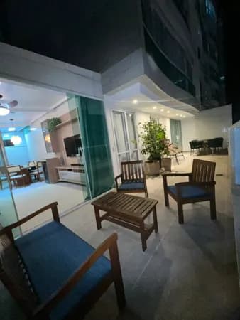 Apartamento Garden, 2ª quadra do mar, 140m², 2 quartos, 1 suíte, 2 vagas - Itapuã