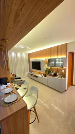 Apartamento reformado, Porteira fechada, 60m², 2 quartos, 1 suíte, lazer de clube