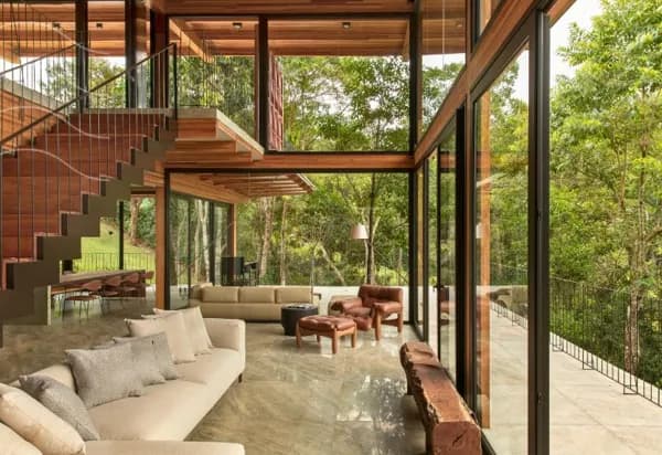 Cond. Espelho D'agua - Casa Duplex Alto Padrão - 630m² construção, 2076m² terreno 4 suítes.