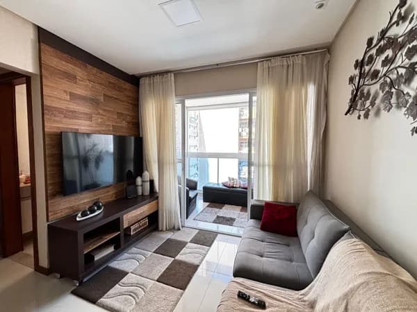 Apto 2ª quadra do mar, andar alto, 82m², 2 quartos, 1 suíte, 1 vaga, lazer completo
