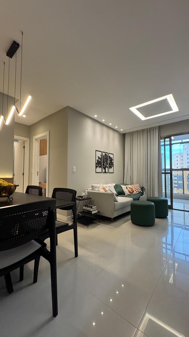 2 Quartos com Varanda Ampla e Vista para o Mar no Edifício Maximus – Itapuã