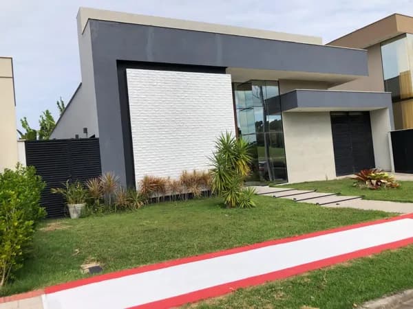 Casa Linear, alto padrão, 213m², terreno 457m², lazer privativo com piscina, 4 vagas